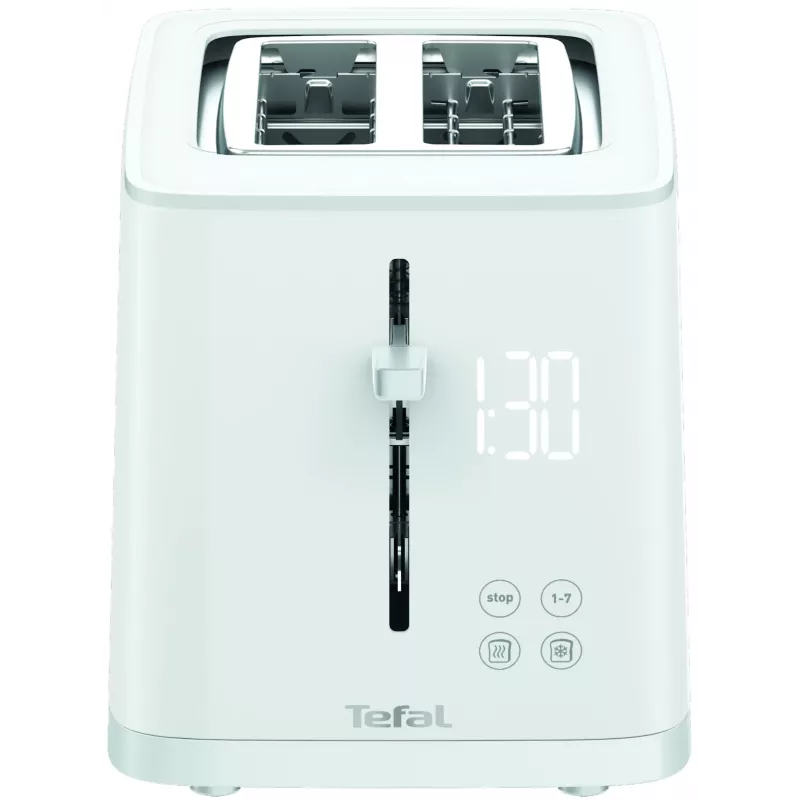 Tefal Sense TT6931 röster — 2 viiluga, 850 W, valge, 7 pruunistusastet, LED-ekraan