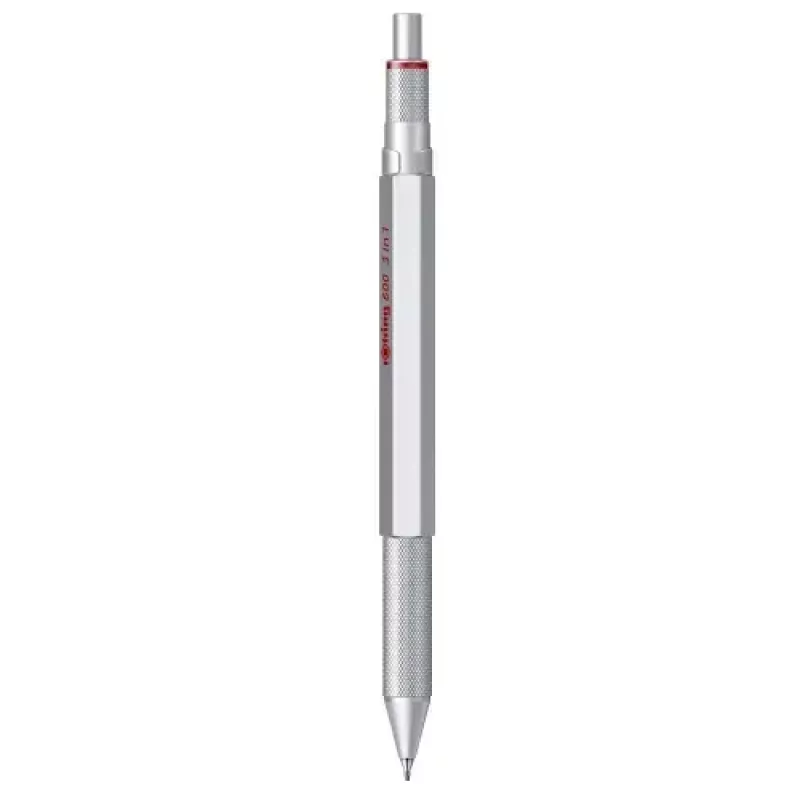 Rotring 600 Multipen 3-ühes 2164109, hõbedane