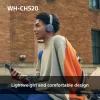 Sony WHCH520P.CE7, juhtmevaba, 20–20000 Hz, kõned/muusika, 147 g, kõrvaklapid, roosa