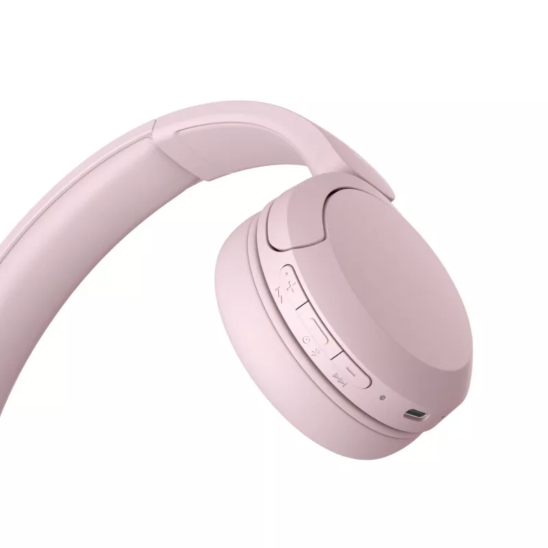Sony WHCH520P.CE7, juhtmevaba, 20–20000 Hz, kõned/muusika, 147 g, kõrvaklapid, roosa