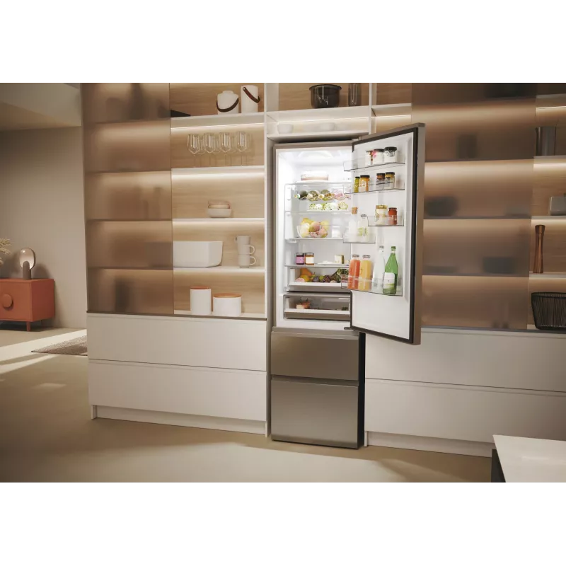 Haier 3D 60 Serie 5 HTW5620DNMG Vabaltseisev 414 L Hõbedane
