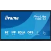 iiyama TE8615A-B1AG Signage Display Interaktiivne lameekraan 2.17 m (85.6 tolli) Wi-Fi 550 cd/m² 4K Ultra HD Must Puuteekraan Sisseehitatud protsessor Android