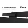 iiyama TE8615A-B1AG Signage Display Interaktiivne lameekraan 2.17 m (85.6 tolli) Wi-Fi 550 cd/m² 4K Ultra HD Must Puuteekraan Sisseehitatud protsessor Android