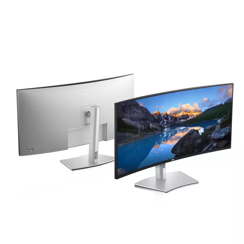 DELL UltraSharp U4021QW arvutimonitor 100,8 cm (39,7 tolli) 5120 x 2160 pikslit 4K DCI LCD hõbedane