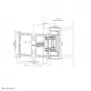 Neomounts WL40S-910BL16 teleri postikinnitus 40-70 tolli - täisliigutus - diameeter 25-100 cm