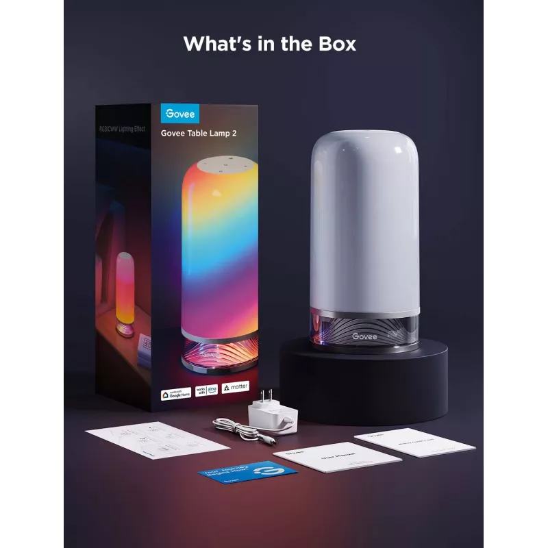 Govee H6022 nutikas laualamp Wi-Fi/Bluetooth
