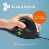 R-Go Tools Ergonoomiline hiir R-Go HE Break koos pausitarkvaraga, keskmine (käe suurus 165-185 mm), vasakukäeline, juhtmega, must