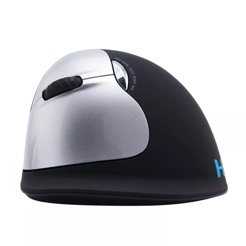 R-Go Tools Ergonoomiline hiir R-Go HE Break koos pausitarkvaraga, suur (käe suurus ≥ 185 mm), vasakukäeline, Bluetooth, must