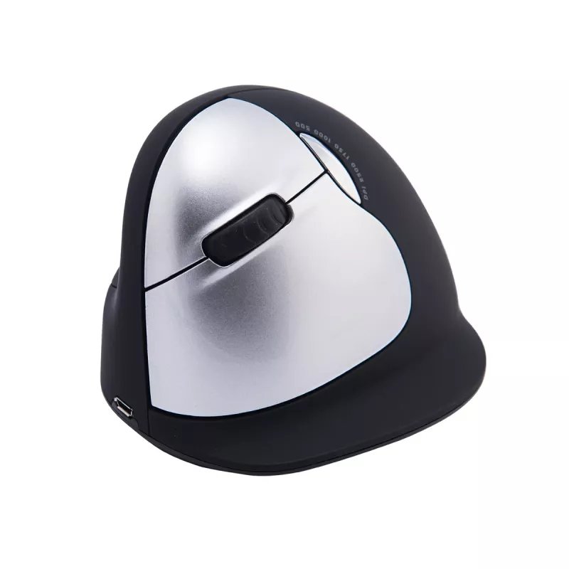 R-Go Tools Ergonoomiline hiir R-Go HE Break koos pausitarkvaraga, suur (käe suurus ≥ 185 mm), vasakukäeline, Bluetooth, must