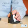 R-Go Tools Ergonoomiline hiir R-Go HE Break koos pausitarkvaraga, suur (käe suurus ≥ 185 mm), vasakukäeline, Bluetooth, must