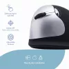 R-Go Tools Ergonoomiline hiir R-Go HE Break koos pausitarkvaraga, suur (käe suurus ≥ 185 mm), vasakukäeline, Bluetooth, must