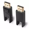 Lindy 10 m fiiberoptiline hübriid-Mini DisplayPort 1.4 kaabel eemaldatavate DP-pistikutega
