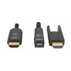HDMI-Micro-HDMI-kaabel Manhattan 30m 4K@60Hz Aktiivne Kullatud