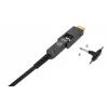 HDMI-Micro-HDMI-kaabel Manhattan 30m 4K@60Hz Aktiivne Kullatud