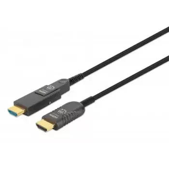 HDMI-Micro-HDMI-kaabel Manhattan 30m 4K@60Hz Aktiivne Kullatud