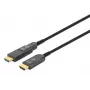HDMI-Micro-HDMI-kaabel Manhattan 30m 4K@60Hz Aktiivne Kullatud