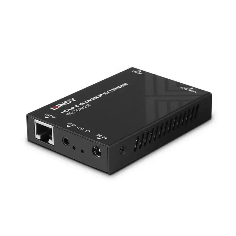 AV-vastuvõtja Lindy HDMI ja IR üle IP pikendusvastuvõtja 1920x1080
