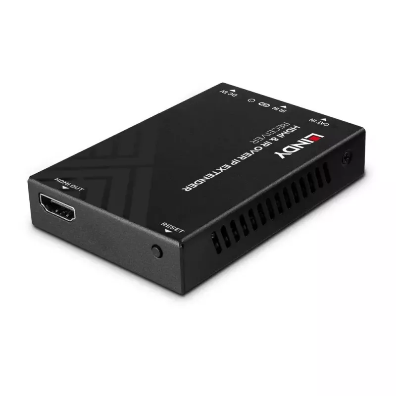 AV-vastuvõtja Lindy HDMI ja IR üle IP pikendusvastuvõtja 1920x1080