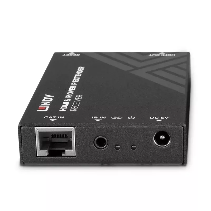 AV-vastuvõtja Lindy HDMI ja IR üle IP pikendusvastuvõtja 1920x1080