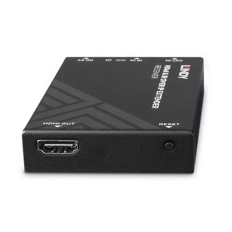 AV-vastuvõtja Lindy HDMI ja IR üle IP pikendusvastuvõtja 1920x1080