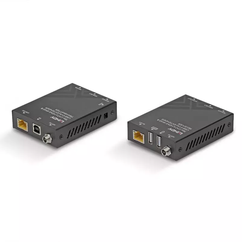 Lindy 70m Cat.6 HDMI 4K60, USB ja heli KVM-pikendaja