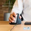 R-Go Tools ergonoomiline hiir R-Go HE Break pausitarkvaraga, suur (käe suurus ≥ 185 mm), paremakäeline, juhtmega, must