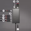 Lindy DST-Mini XT, USB-C sülearvuti mini dokkimisjaam ühe (4K) või kahe (Full HD) ekraaniga ja 100 W läbiva laadimisega