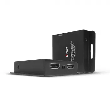Lindy 70m Cat.6 HDMI 4K30 ja IR pikendaja koos PoC ja Loop Out'iga