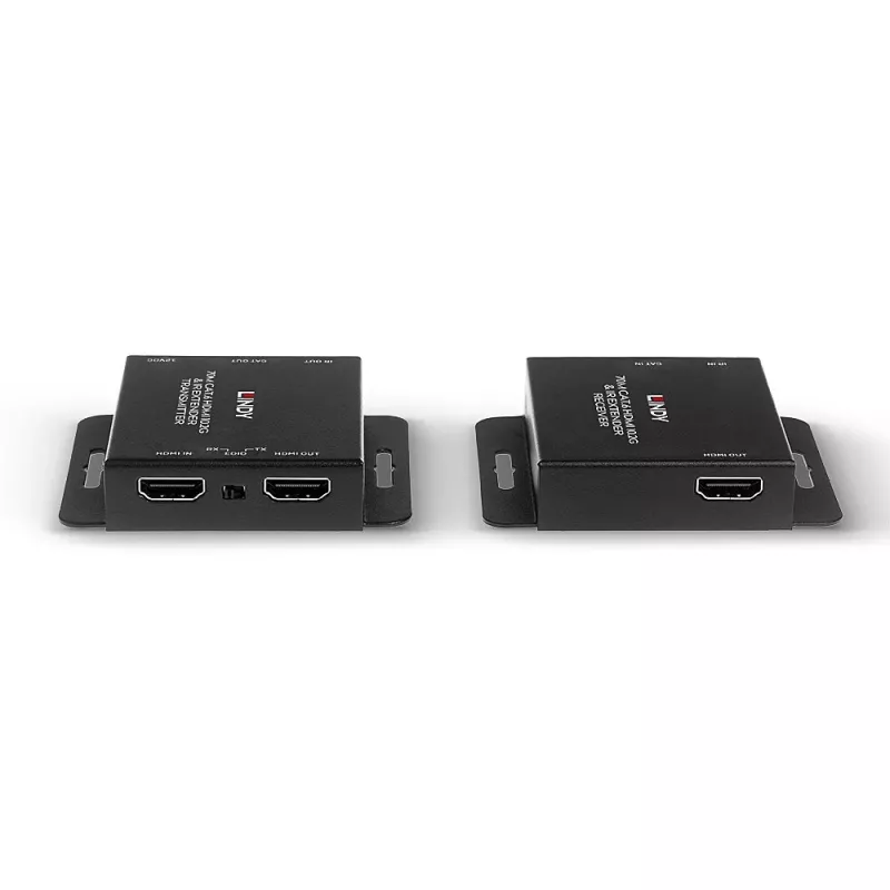 Lindy 70m Cat.6 HDMI 4K30 ja IR pikendaja koos PoC ja Loop Out'iga