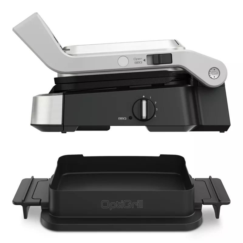 Kontaktgrill Tefal OptiGrill 4in1 GC774D roostevaba teras 2100 W