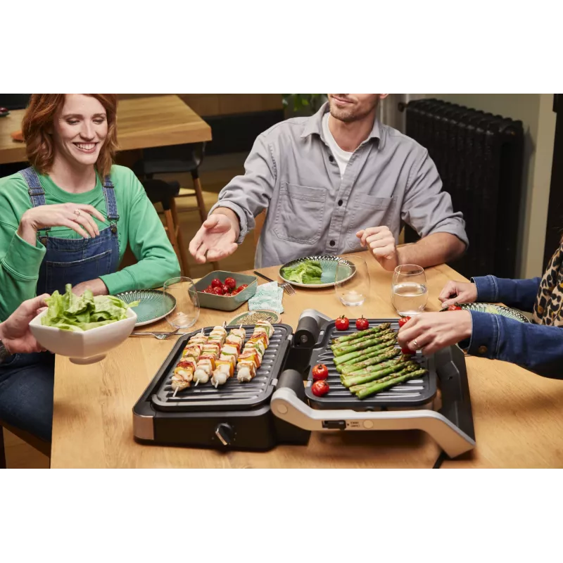 Kontaktgrill Tefal OptiGrill 4in1 GC774D roostevaba teras 2100 W