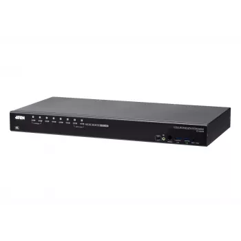 ATEN 8-Port USB 3.0 4K DisplayPort KVM Switch, 4096 x 2160 pikslit, 4K Ultra HD, 18,44 W, Must