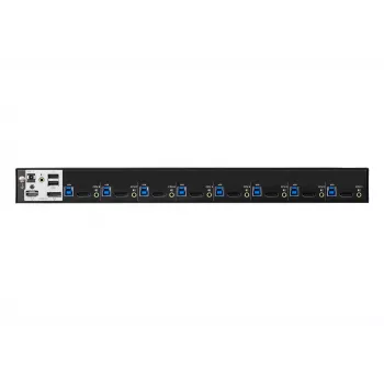 ATEN 8-Port USB 3.0 4K DisplayPort KVM Switch, 4096 x 2160 pikslit, 4K Ultra HD, 18,44 W, Must