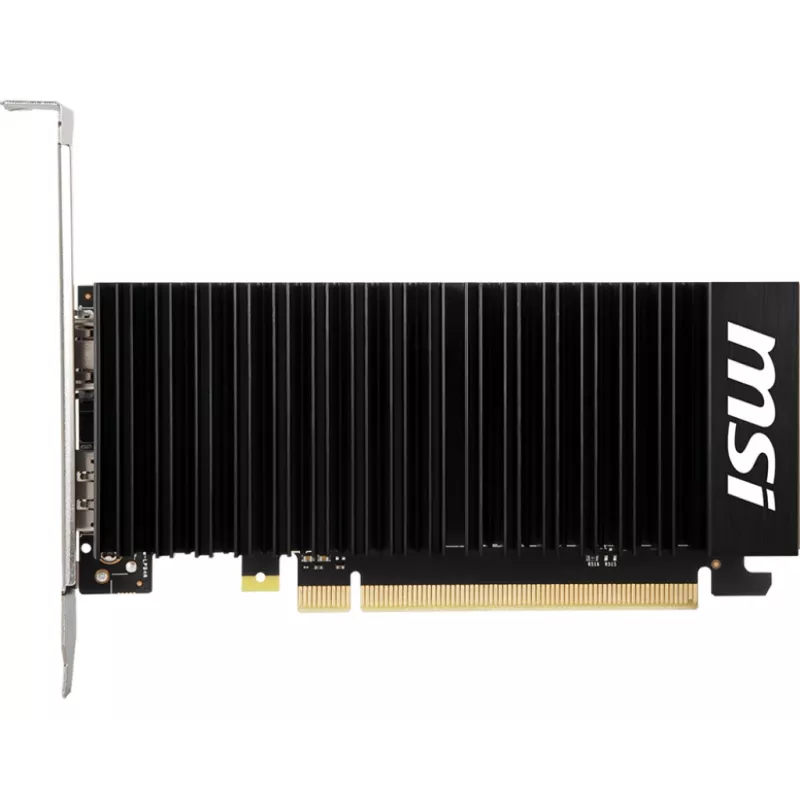 MSI graafikakaart GeForce GT 1030 — 4 GB GDDR4, PCIe 3.0, 1430 MHz tõus, 64-bitine, aktiivne jahutus