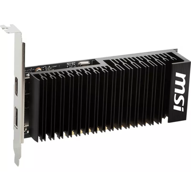 MSI graafikakaart GeForce GT 1030 — 4 GB GDDR4, PCIe 3.0, 1430 MHz tõus, 64-bitine, aktiivne jahutus