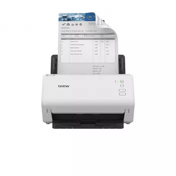 Brother ADS-4100 skanner ADF skanner 600 x 600 DPI A4 Must, Valge