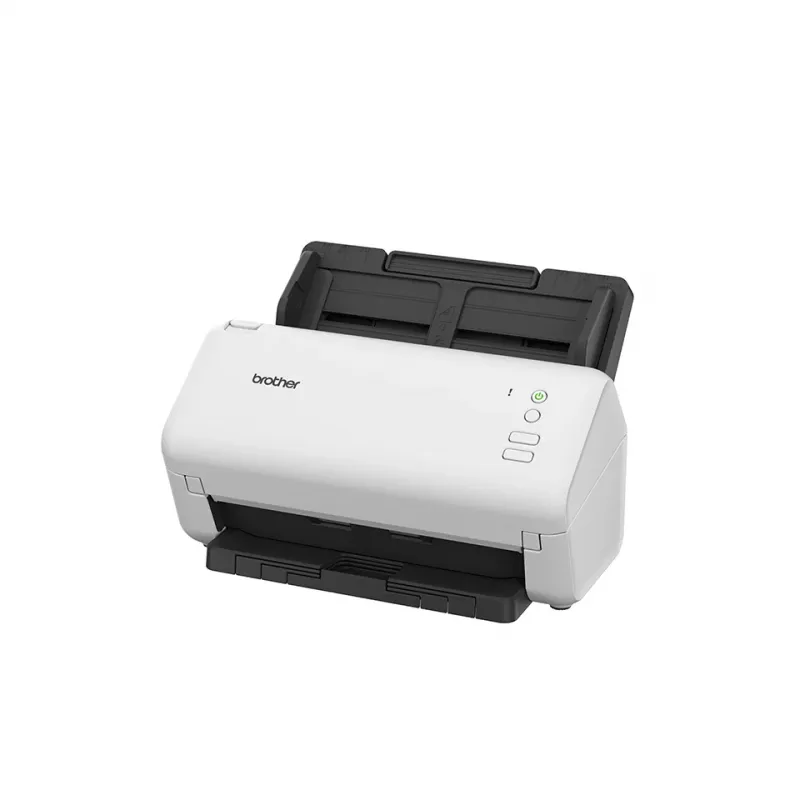 Brother ADS-4100 skanner ADF skanner 600 x 600 DPI A4 Must, Valge