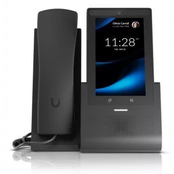 IP-telefon Ubiquiti G3 Touch Pro Must Wi-Fi 5-tolline 5MP kaamera