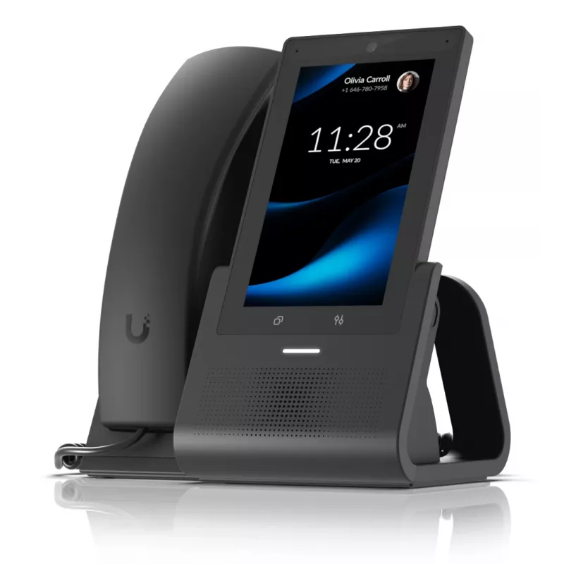 IP-telefon Ubiquiti G3 Touch Pro Must Wi-Fi 5-tolline 5MP kaamera