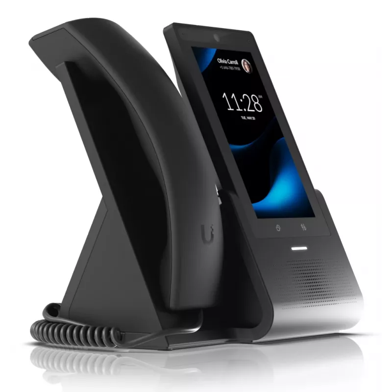IP-telefon Ubiquiti G3 Touch Pro Must Wi-Fi 5-tolline 5MP kaamera