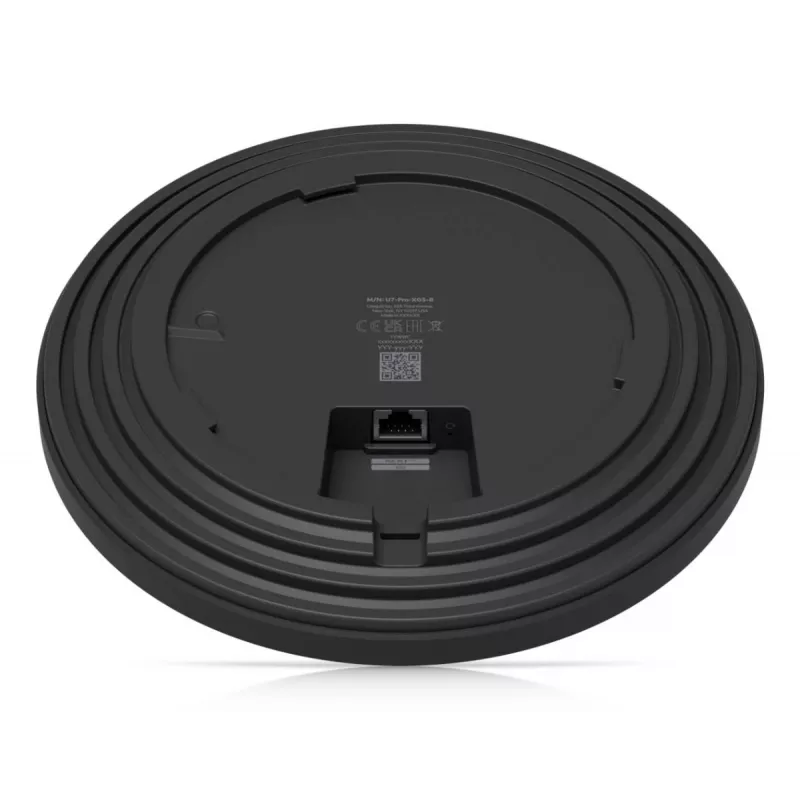 Traadita pääsupunkt UBIQUITI U7 Pro XGS – Wi‑Fi 6 kolmeribaline 2.4/5/6 GHz, 8600 Mbps, 8 ruumivoogu, PoE++