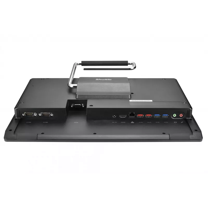 Shuttle All-In-One Barebone P55U3, 15.6-tolline puuteekraan, Intel Core i3-1315U, WiFi, IP54, ventilaatorita, 24/7 pidev töö