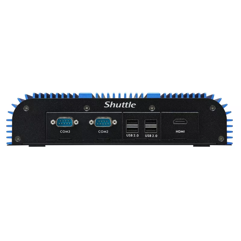 Shuttle BPCAL02-i7 tööstuslik Box-PC, Core i7-1255U, 2x SO-DIMM, 2x LAN, 1x COM, 1xHDMI, 4x USB, ventilaatorita, 24/7 pidev töö
