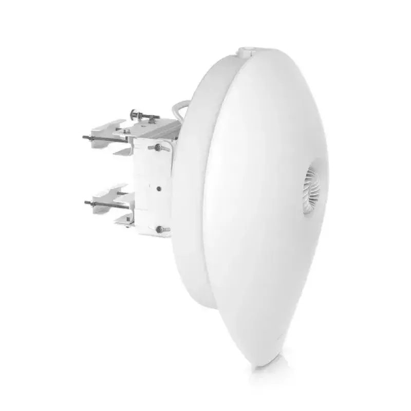 Võrgusild UBIQUITI UISP airFiber 60 XG — 6000 Mbit/s, ulatus kuni 4000 m, gigabitine Ethernet, postikinnitus, valge