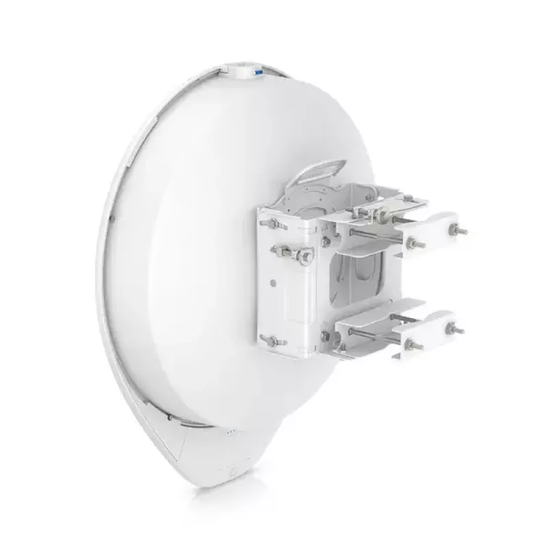 Võrgusild UBIQUITI UISP airFiber 60 XG — 6000 Mbit/s, ulatus kuni 4000 m, gigabitine Ethernet, postikinnitus, valge