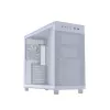 PC korpus ASUS PRIME AP303 TG valge — ATX/Micro-ATX/Mini-ITX, karastatud klaas, USB-C, 360 mm GPU tugi