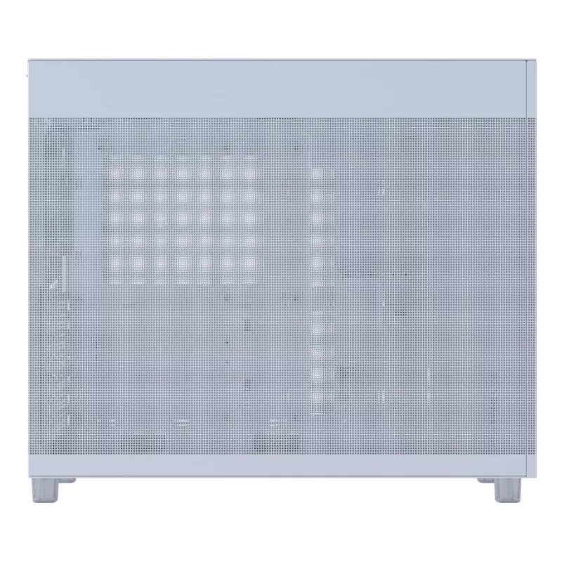 PC korpus ASUS PRIME AP303 TG valge — ATX/Micro-ATX/Mini-ITX, karastatud klaas, USB-C, 360 mm GPU tugi