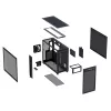 ASUS PRIME AP303 TG Must, PC, Must, micro ATX, Mini-ITX, ATX, 16.5 cm, 36 cm, 18 cm