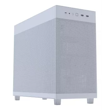 PC korpus ASUS PRIME AP303 Mesh Midi Tower valge — ATX/Micro ATX/Mini-ITX, GPU kuni 36 cm, PSU kuni 18 cm, protsessori jahuti kõrgus 16,5 cm