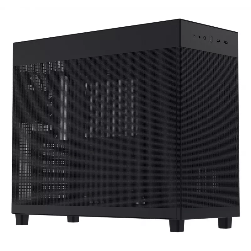 PC case ASUS Prime AP303 Mesh Midi Tower — ATX, supports GPU 36 cm, CPU cooler 165 mm, USB-A 2×, USB-C 1
